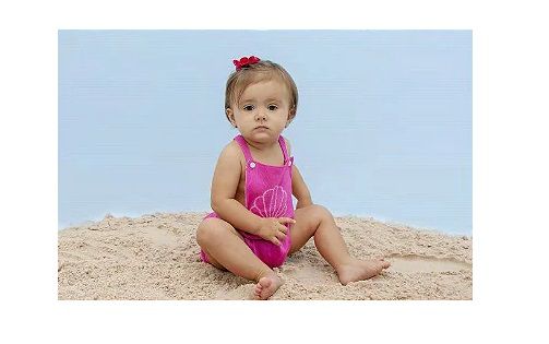 MACAQUINHO DE TRICO BEBE MENINA LILAS CONCHA 02306 MINI LADY