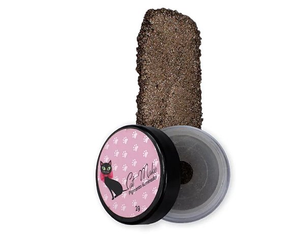 SOMBRA GLITTER ILUMINADOR  CAT MAKE