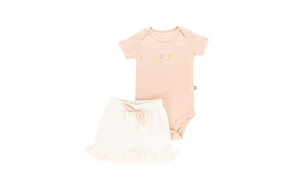 CONJUNTO BODY COM SHORTS 0603009 BABY GUT