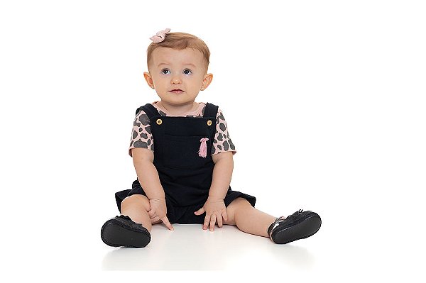 CONJUNTO BEBE SALOPETE COM BODY OU CAMISETA 0624006 BABY GUT