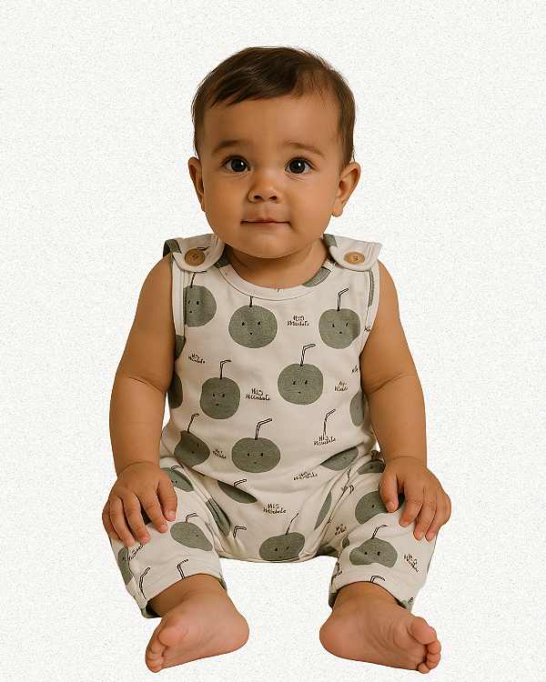 JARDINEIRA BEBE COCO DIVERTIDO