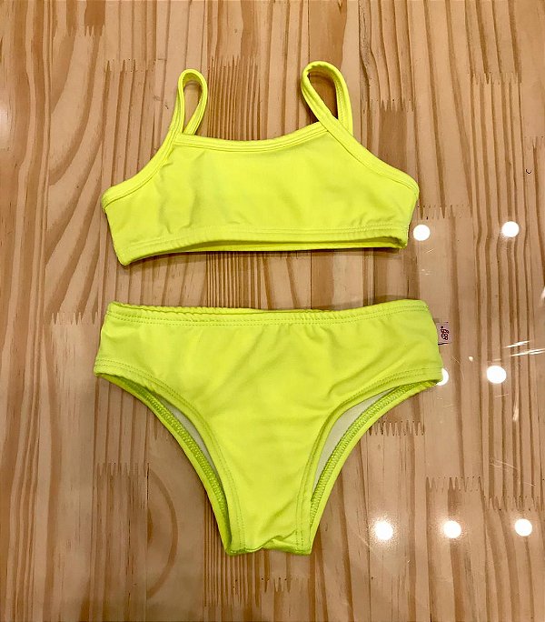 Conjunto Biquíni - Amarelo Fluor