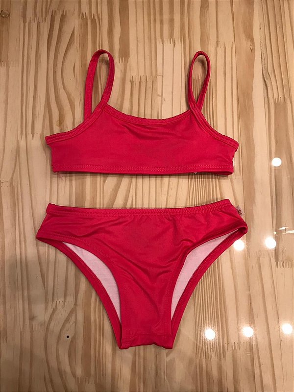 Conjunto de Biquíni - Rosa Shock