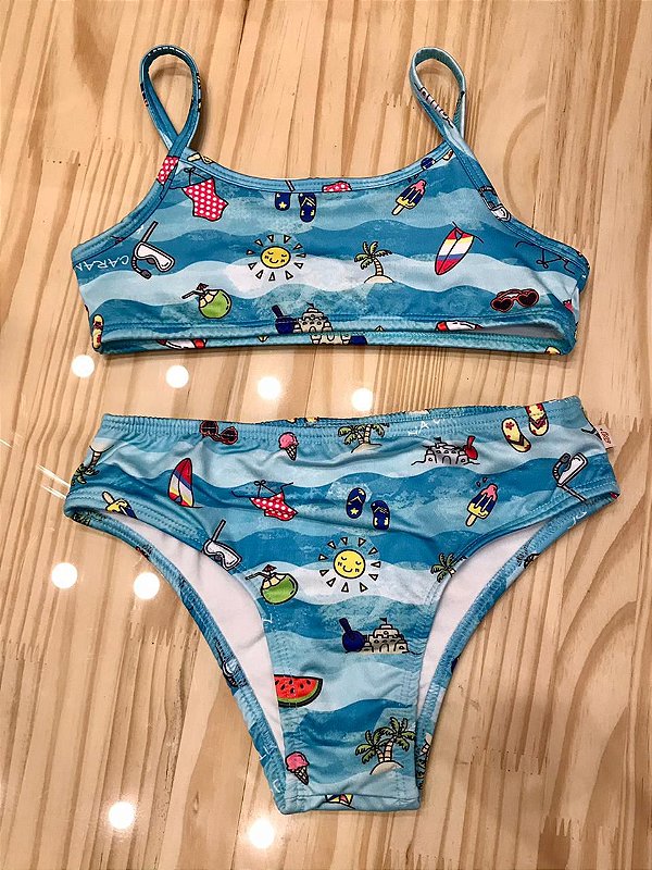 Biquíni Azul Acqua