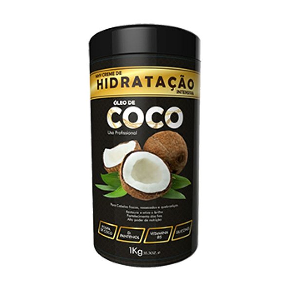 Máscara Hidratação Óleo de Coco 1kg IX1975 Professional