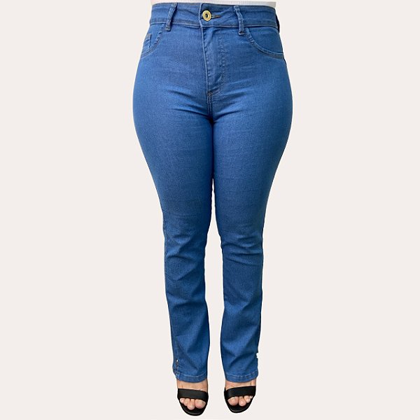 Calça Jeans Perna Reta 36/46 Biotipo Jeans