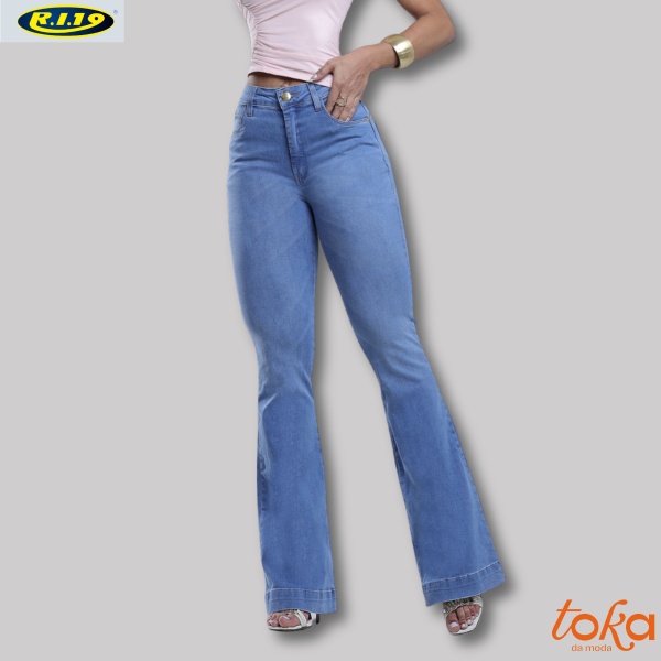Calça Flare Clara 38/46 R.I.19