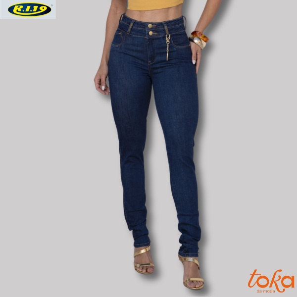Calça Jeans Premium 2 Botões 36/46 R.I.19