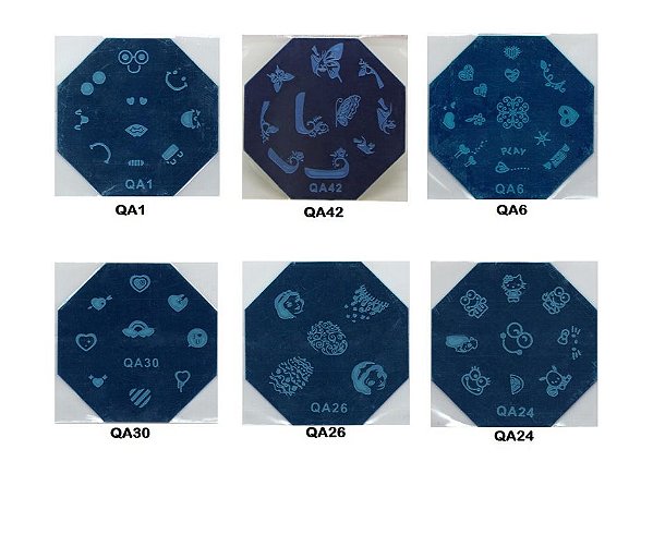 Placa Carimbo Redonda