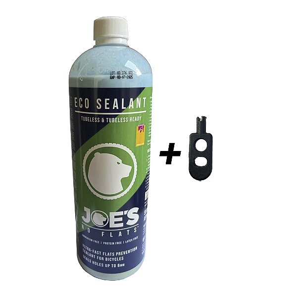 Selante Joes No Flats Eco 1 Litro Tubeless Super Sealant S/ Amônia