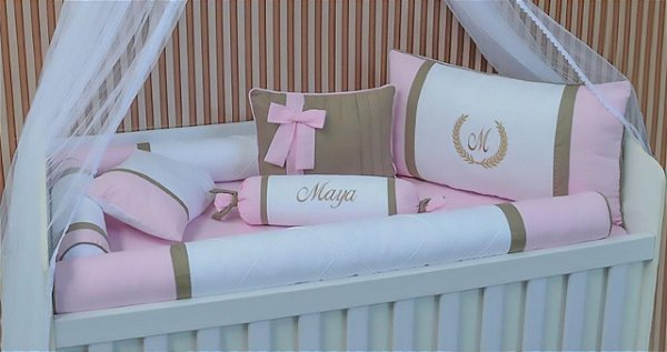 kit para berço menina
