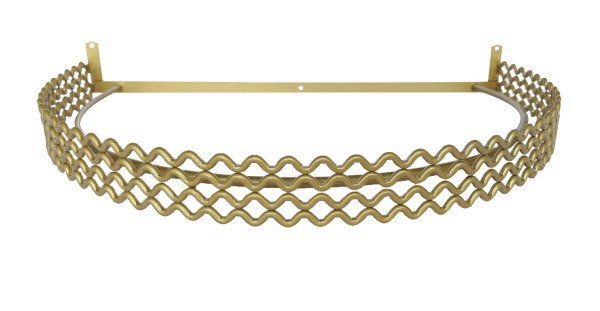 dossel de parede dourado telinha