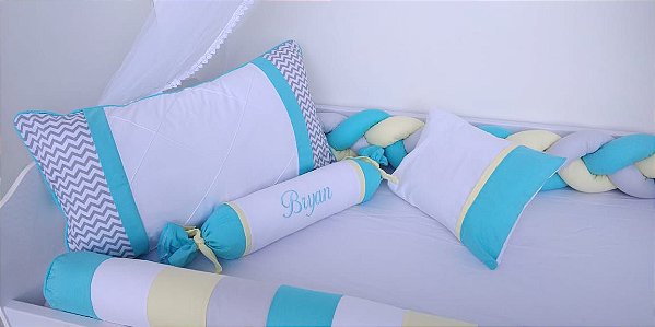 Kit berço tiffany amarelo