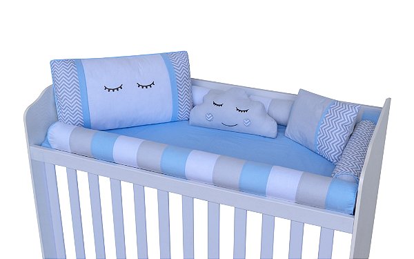kit berço rolinho sonho menino