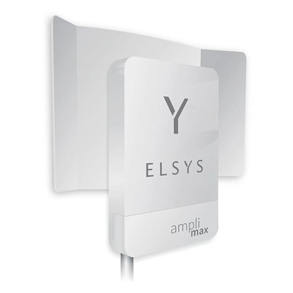 Modem 4G Externo Amplimax com roteador e antena direcional Heptaband EPRL12 ELSYS