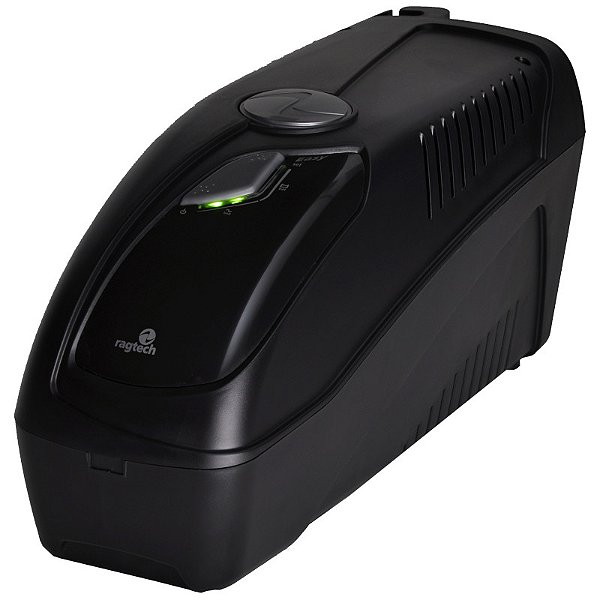 Nobreak 1200VA Easy Way USB-TI Black 60Hz Entrada Trivolt 115-127-220V | Saída 115V  2 bat. internas 20NEW4210 Ragtech