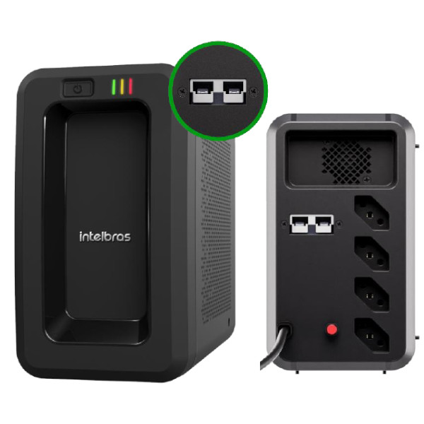 Nobreak ATTIV SEG-BI+ 600VA P/ CFTV 4822206 INTELBRAS