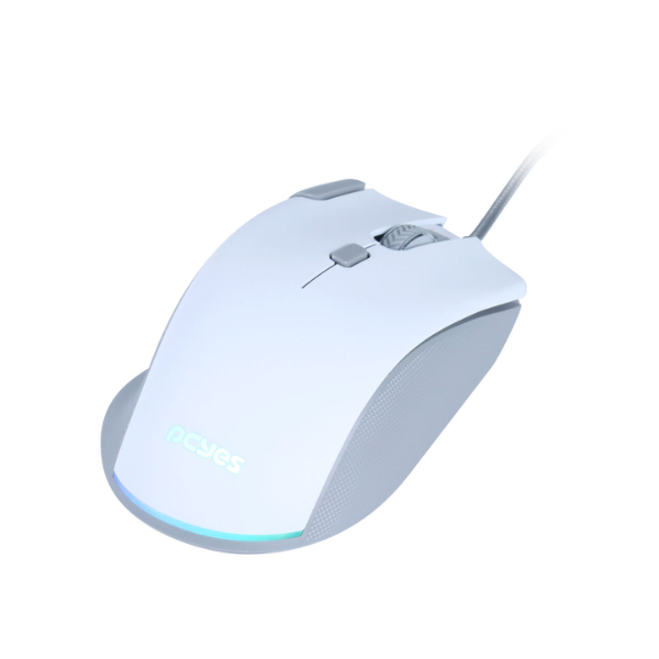 MOUSE GAMER ZYRON 12800 DPI RGB WHITE - PMGZRGBW