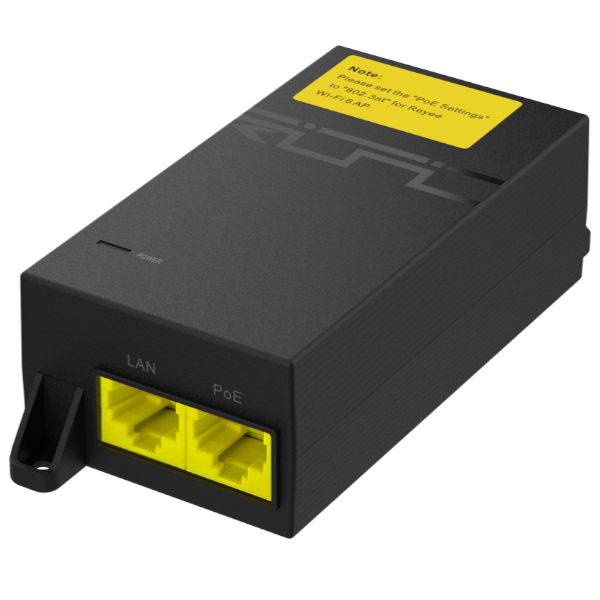Fonte Injetor PoE Ruijie Reyee RG-POE-AT30 52V 31.2W Gigabit (IEEE 802.3at)