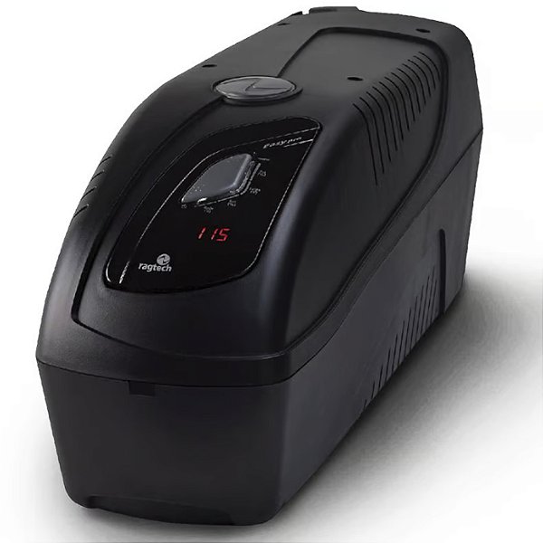Nobreak Senoidal Easy PRO 3200D GT CBU-TI Black 60HZ Entrada 115-127V-220V Saida 115V 20NEP4061 Bat 2x9ah RAGTECH