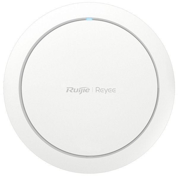 Access Point Ruijie Reyee RG-RAP2266-V2 Wi-Fi 6 AX3000 Teto Redondo 1GE PoE Sem Fonte