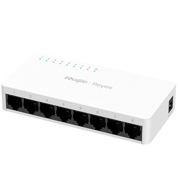 Switch Ruijie Reyee RG-ES08G-L 8 Portas Gigabit SOHO Não Gerenciável