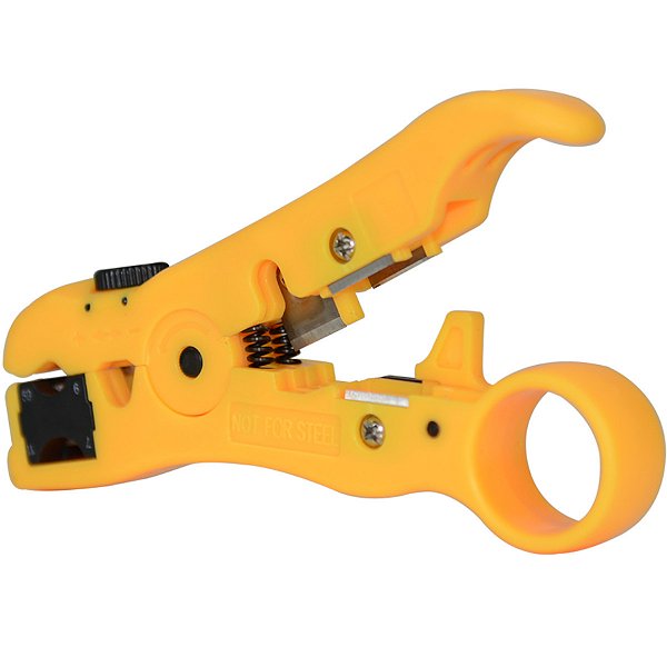 Alicate Decapador Ajustável Hikari HK-312 RG6 RG59 RG7 RG11 Rede e Telefonia