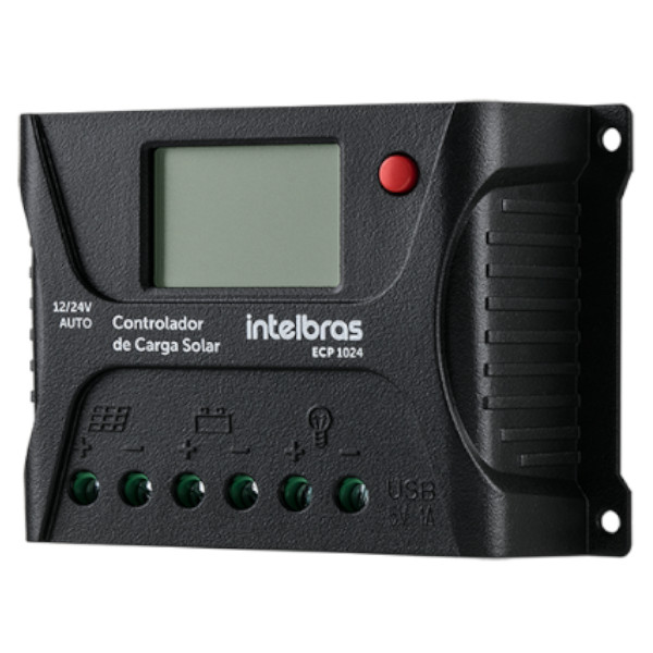 Controlador de Carga PWM ECP 1024 4841060 Off Grid - Intelbras