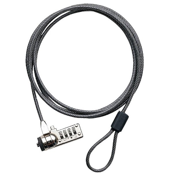 Cabo de Segurança com Senha C3Tech CS-10 Trava Notebook T-Bar