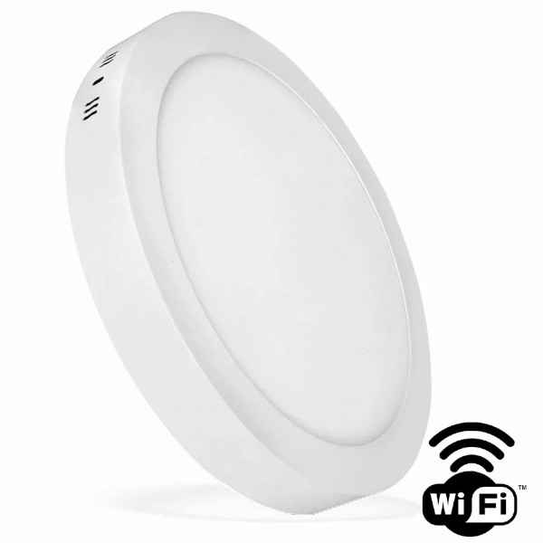 Luminária de Sobrepor Redonda Inteligente 18W 3000-6500K WIFI 48D18WSRWIFI Elgin