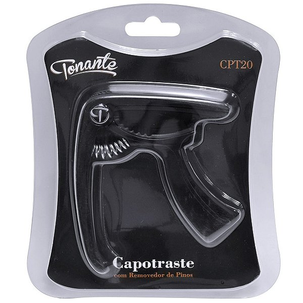 Capotraste para Violão Tonante CPT20 Liga de Zinco Preto
