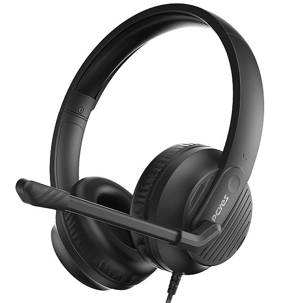 Fone de Ouvido Headset PCYes Comfort CM500 USB com Microfone