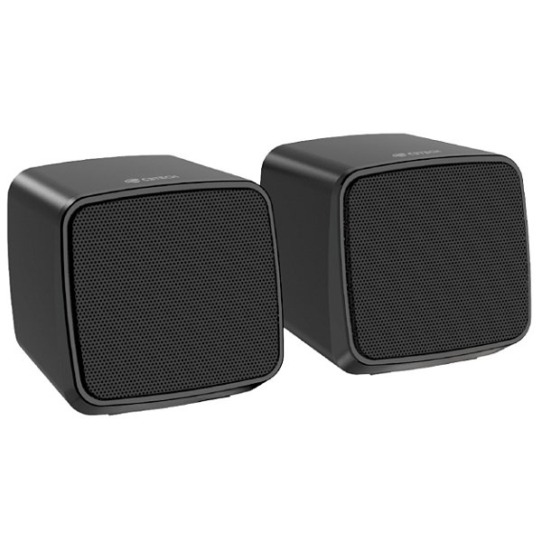 Caixa de Som C3Tech SP-40BK 2.0 6W Preta - Entrada de Áudio P2 3,5mm - Alimentação via USB
