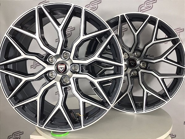 Jogo De Rodas Vittoria Detroit Grafite Diamantado 5x112 - 19x8,5 e 19x9,5