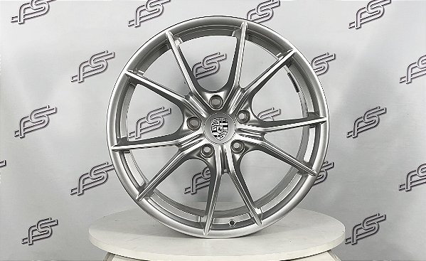 Jogo De Rodas Porsche Boxster Original Prata 5x130 - 20x8.5 e 20x10.5