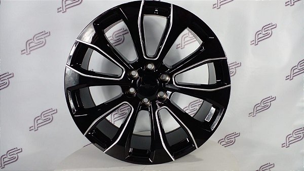 Jogo De Rodas Off Road S-10 Preto Brilhante 6X139 - 22x9