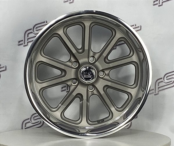 Jogo de Rodas U.S Mags Rambler Grafite Fosca Aro 22 /Talas 9" e 11" / Furação 5x127