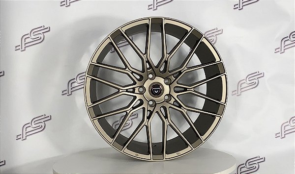 Jogo De Rodas Vittoria Toronto Bronze Semi-Brilho 5x112 - 20x8,5