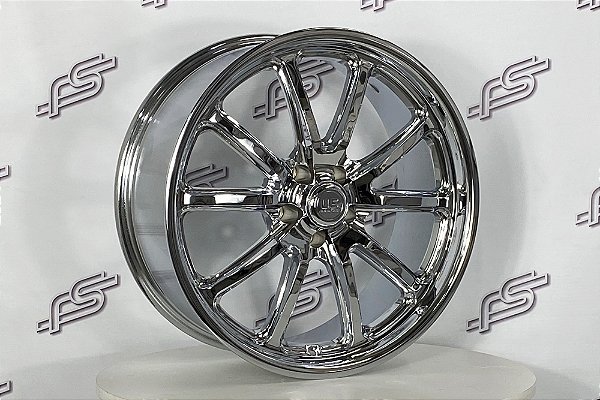 Jogo de Rodas U.S Mags Rambler Cromada Aro 20 / Tala 8,5" / Furação 5x115 / Off-set 15
