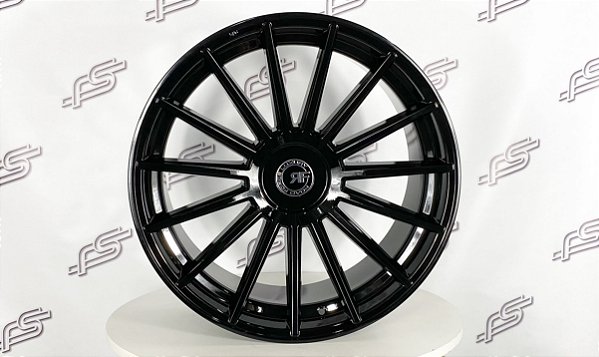 Jogo De Rodas Rf  Wheels Force Luxury Preto Brilhante BLANK - 21x9 e 21x10,5