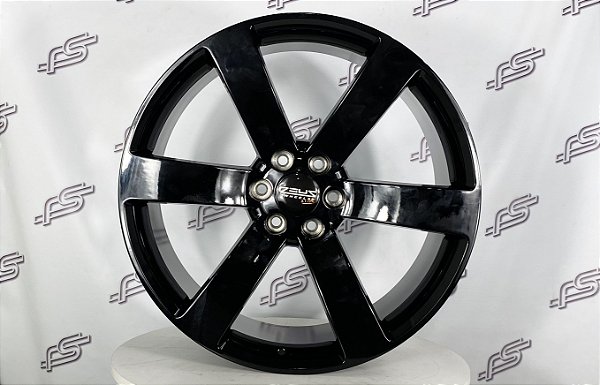 Jogo De Rodas Zeus Preto Brilhante 6x139 - 24x10