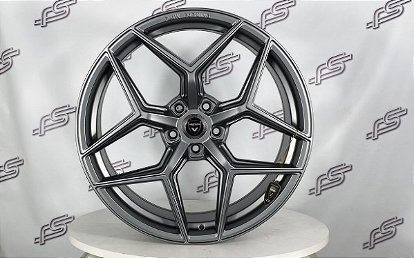 Jogo De Rodas Vittoria Roma Grafite 5x112 - 20x8,5