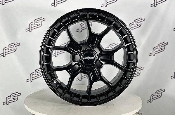 Jogo De Rodas Rotiform ZMO-M R180 Preto Semi-Brilho 5x112 - 19x8,5 Offset 45