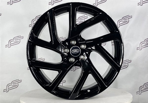 Jogo De Rodas Land Rover Preto Brilhante 5x108 - 20x8,5
