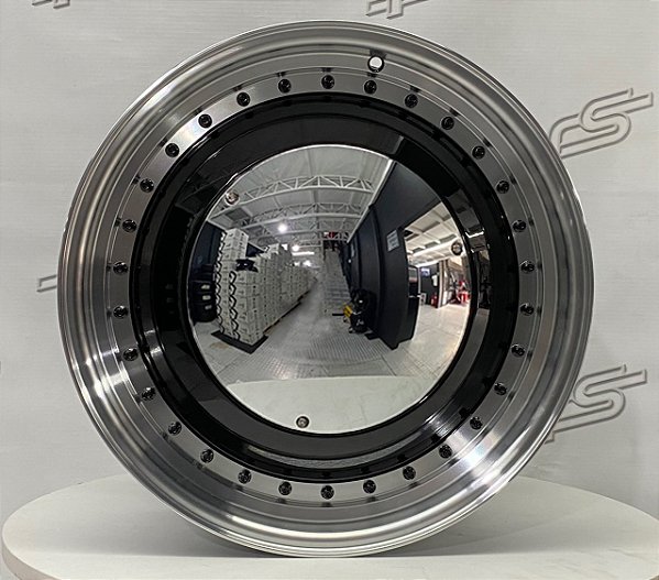 Jogo de Roda Smoothie 3 Preto 4x108/114 - 17x7,5 Offset 30