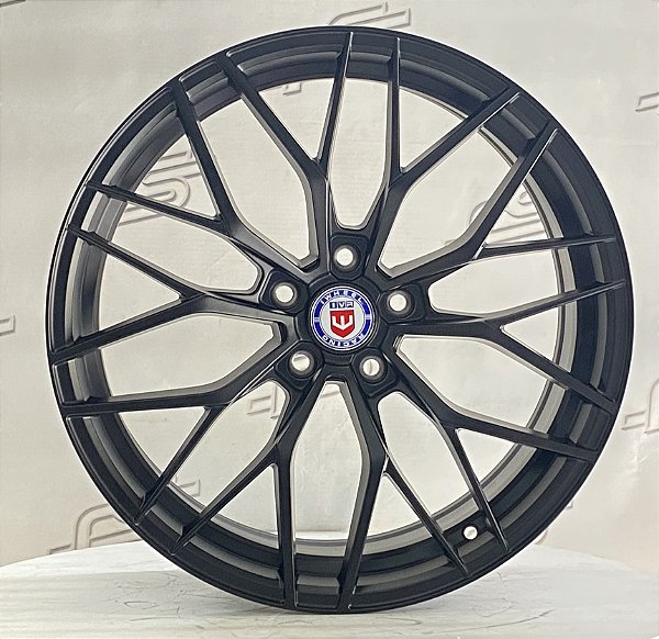 Jogo de Roda IV004 Preto Fosco-  5X112- 19x8,5  Offset 35