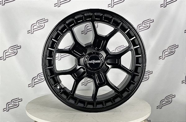 Jogo de Roda Rotiform ZMO-M R 180 Preto Semi-Brilho 5x112 - 19x8,5 Offset 35