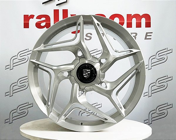 Jogo de Roda Porsche 911 992  Forged Aço Escovado 5x130 - 20x8,5 e 21x11,5 Offset 53 e 63