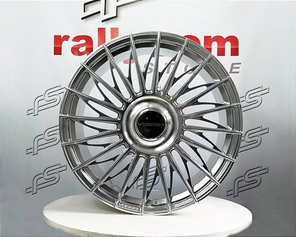Jogo de Roda  VOSSEN FORGED Polida 5x112 - 21x9,5 e21x10 Offset 32 e 40