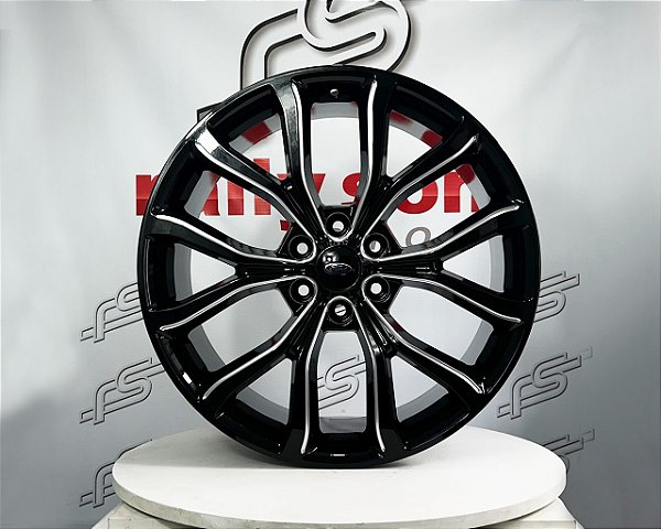Jogo de Roda Ford F-150 Preto Brilhante 6x135 - 22x9,5 Offset 40 (Nv)